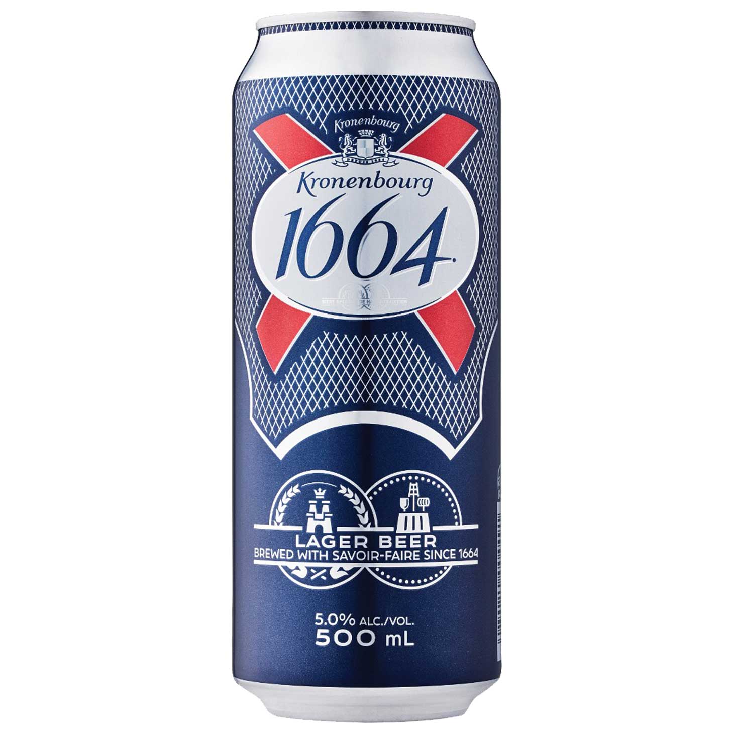 法國可倫堡1664原味啤酒500ml罐裝