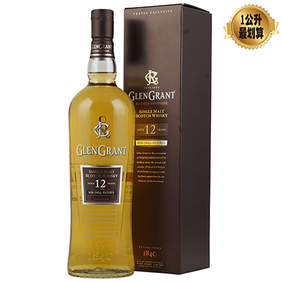 格蘭冠12年非冷凝過濾單一純麥威士忌 1000ml 酒條通洋酒全台最大連鎖專賣店 全台地區買酒最便宜
