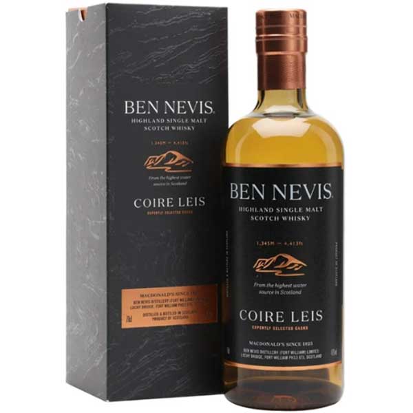 班尼斯Coire Leis單一純麥威士忌【700ml】