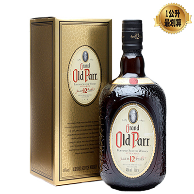 老伯12年調和威士忌1000ml