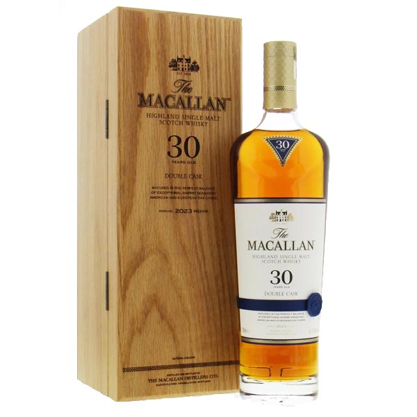 麥卡倫30年雪莉雙桶2023單一麥芽威士忌700ml
