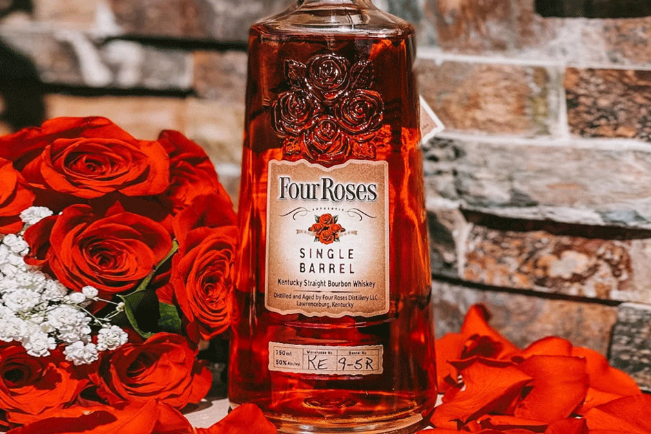 四朵玫瑰波本Single Barrel原酒威士忌700ml
