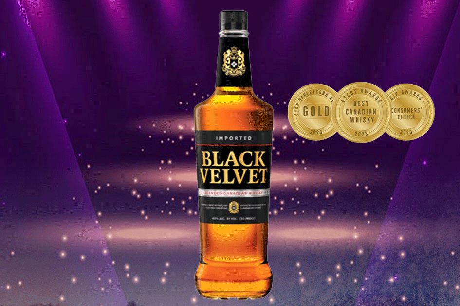 加拿大黑美人black velvet調和威士忌