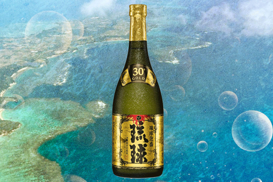 新里酒造琉球GOLD泡盛720ml