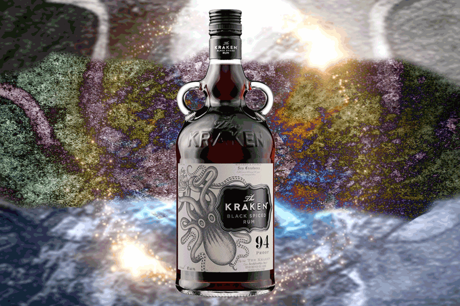 北海巨妖加香黑蘭姆酒