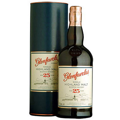 格蘭花格25年舊版圓筒單一純麥威士忌700ml